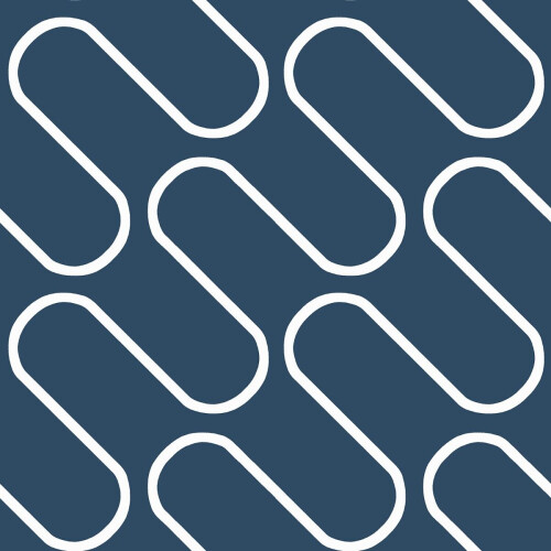 Catherine Lansfield Linear Curve Wallpaper Navy Blue Catherine Lansfield 206503
