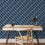 Catherine Lansfield Linear Curve Wallpaper Navy Blue Catherine Lansfield 206503 4