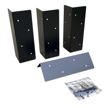 Metal Raised Garden Vegetable Bed Corner Brackets (Pack of 4)