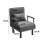 Living And Home Modern Foldable Single Sofa Bed Upholstered Lounge Armchair 8
