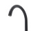 Living And Home Black Stainless Steel Side Lever Kitchen Tap Mixer Tap 8