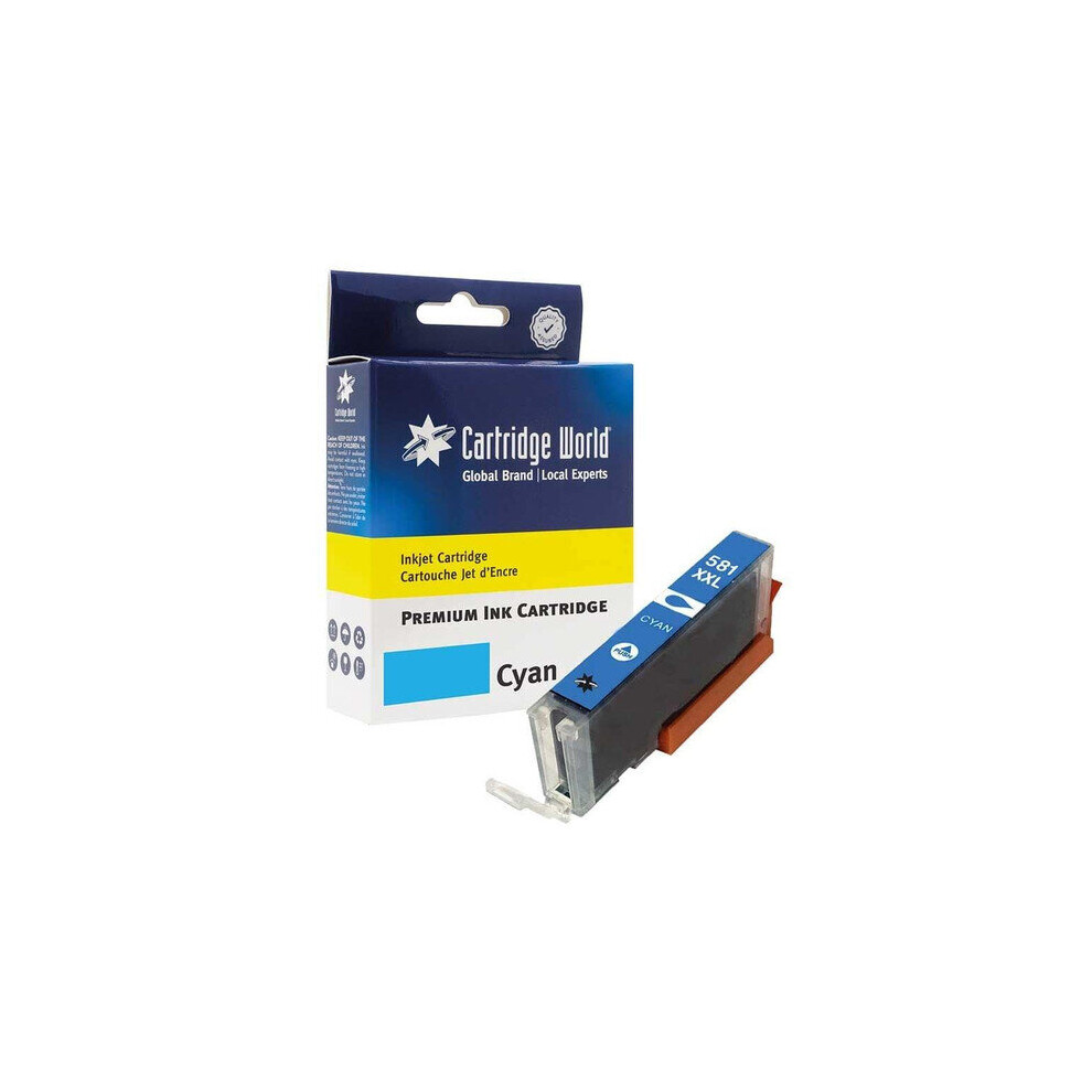 Compatible with Canon CLI-581 XXL Cyan Ink Cartridge