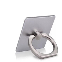 (Silver) Phone Ring Finger Holder Stand for Nokia G60 G50 G22 G21 G20 G11 C12 C02 C31 C30 C01 C21 C2 X30 XR20 2660 Flip 8210 5710 XA