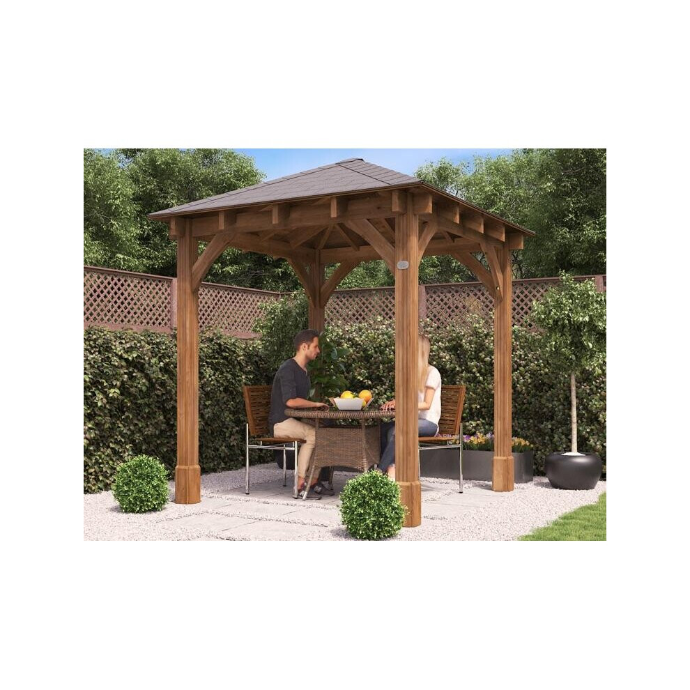 Wooden Gazebo - Leviathan Open Gazebo W2.3m x D2.3m - Dunster House