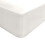 (Single) Sleepdown Fitted Sheet Polycotton White 2