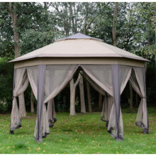 Pop Up Gazebo Large Patio Tent Instant Waterproof Marquee Hot Tub Pergola Shade