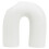URBN Living (Large) White Arched U-Shaped Ceramic Vase Flowers Vases 2