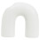 URBN Living (Small) White Arched U-Shaped Ceramic Vase Flowers Vases 2