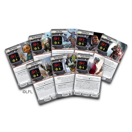 Star Wars Outer Rim - Unfinished Business Expansion - Board Game 1