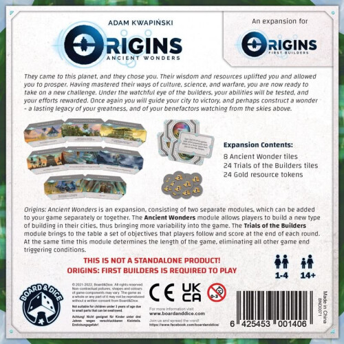 Origins Ancient Wonders MOQ2 2