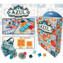 Azul Mini-br?tspil - B?rbar fliseplacering Sjovt strategispil for b?rn og voksne i alderen 8+ 2-4 spillere 30-45 minutters spilletid lavet af Nex