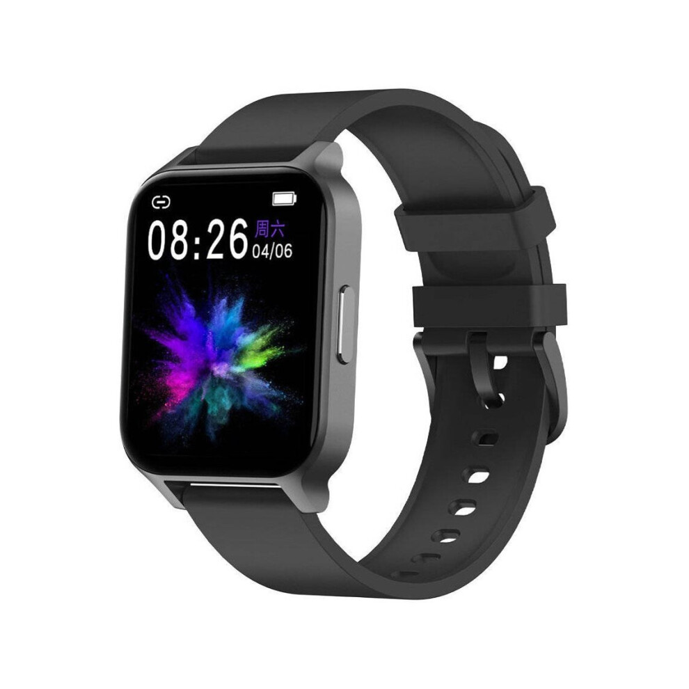 Connect Watch Waterproof Ip68 With Heart Rate And Blood Oxygen Monitor, Smartwatch Fitness Activity Tracker For Android Ios Rose (Black) Gold/Black 9005365392792