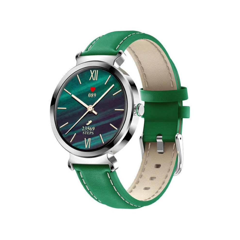 Inless Steel, Ip68, Waterproof, Smart Watch, Fitness Tracker With Heart Rate, Sleep Monitoring, Calories, Pedometer, Activity Tracker(Green) Green 9005365381550