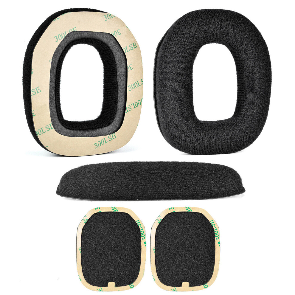 (Flannel) Headbeam Earpads Mic Foams For Astro A50 Gen3 Gen4 Headphone Easily Installation 7450021608960