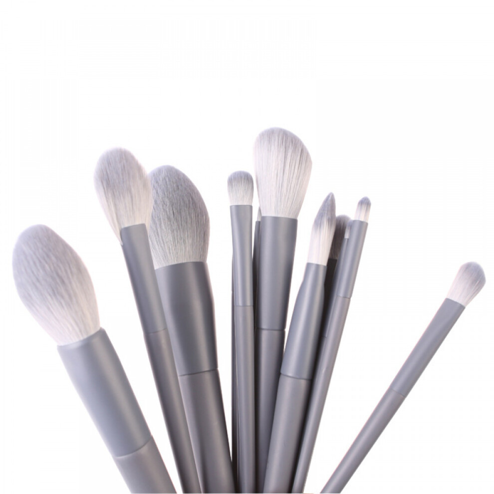 Veeki 13Pcs Wooden Handle Makeup Brush Soft Hair Eyeshadow Brush Loose Powder Makeup Brush Set Beauty Tools