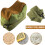 2/Set Rifle/Air Gun Front And Rear Rest Bench Bag Hunting Shooting 2