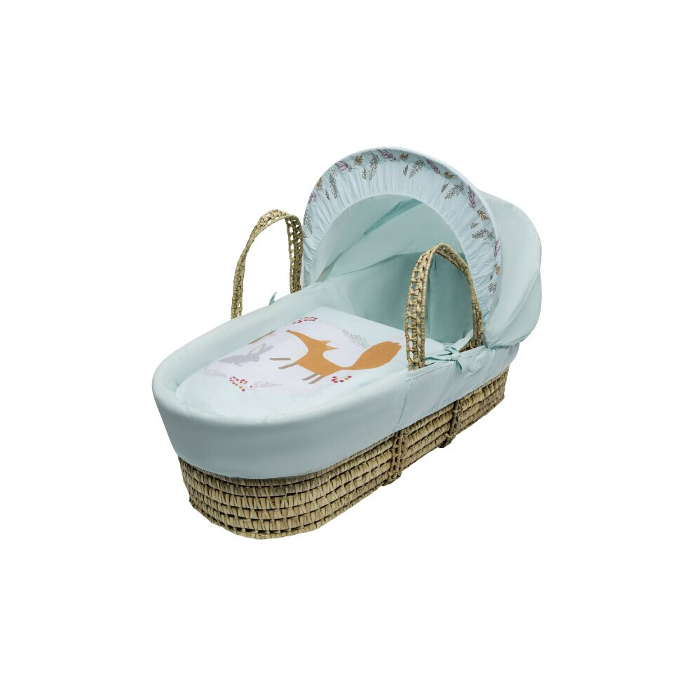 Down In The Woods Mint Palm Moses Basket