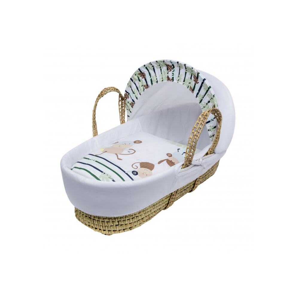 Cheeky Monkey Palm Moses Basket