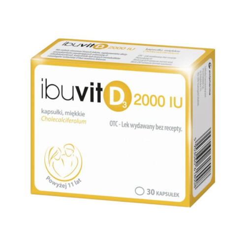 Ibuvit D3 2000 IU - 30capsules