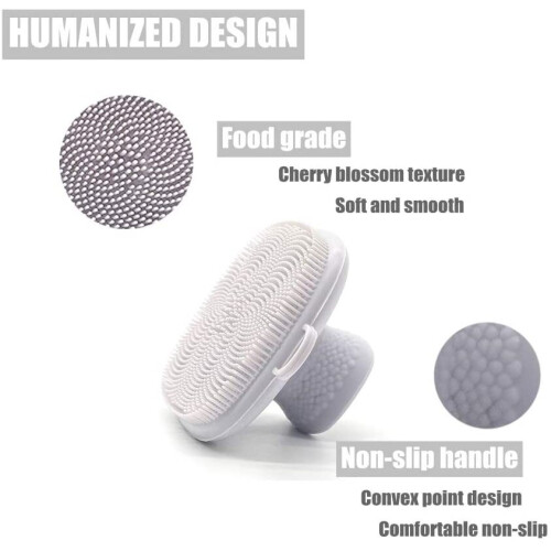 Facial Cleansing Brush Waterproof Face Scrubber 2