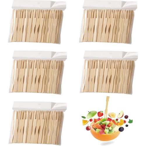 Bamboo food Picks Cocktail