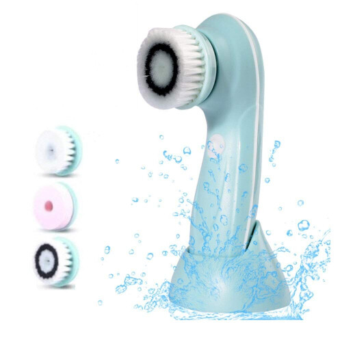 Facial Cleansing Brush Waterproof Face Scrubber