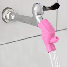 Assorted Color Silicone Faucet Extender, Silicone Faucet Extender, Travel Portable Simple Mouthwash Cup Gargle Hand Washing Extender Bathroom Kitchen