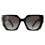 Prada Prada Sunglasses PR15WS 3890A7 Black and Medium Tortoise Light Grey Gradient 1
