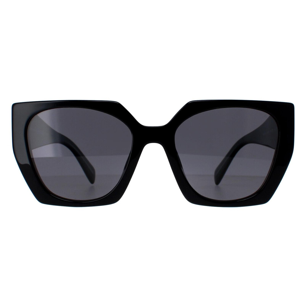 Prada Sunglasses PR15WS 1AB5Z1 Black Dark Grey Polarized
