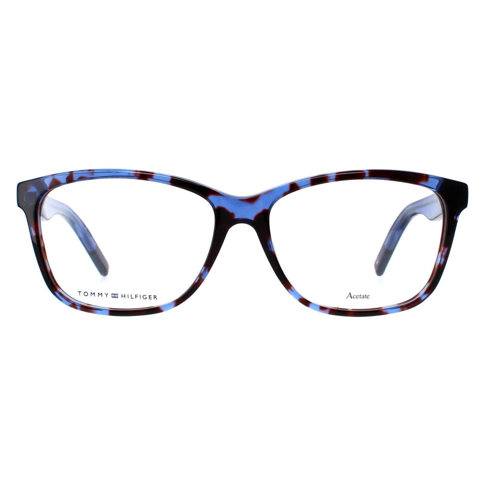 Tommy Hilfiger Glasses Frames Th1191 K5y Blue Tortoise Women