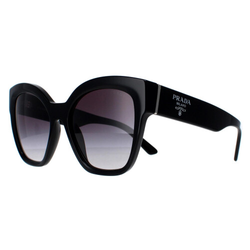 Prada Prada Sunglasses PR17ZS 1AB09S Black Grey Gradient 1