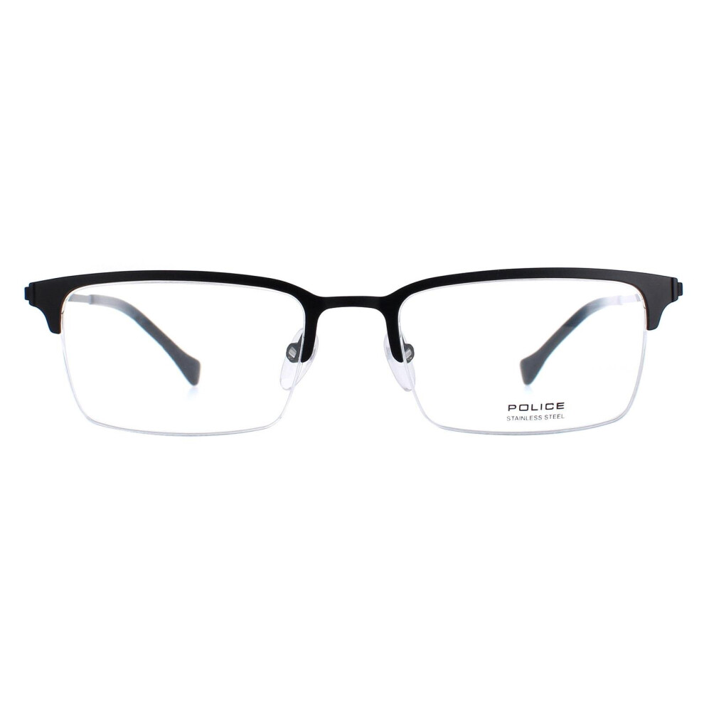 Police Glasses Frames Score 2 VPL290 06AA Black Men