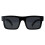 Prada Prada Sunglasses PR19WS 1AB5S0 Black Dark Grey 1