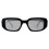 Prada Prada Sunglasses PR17WS 1AB2B0 Black Light Grey Mirror Silver 1