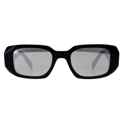 Prada Prada Sunglasses PR17WS 1AB2B0 Black Light Grey Mirror Silver