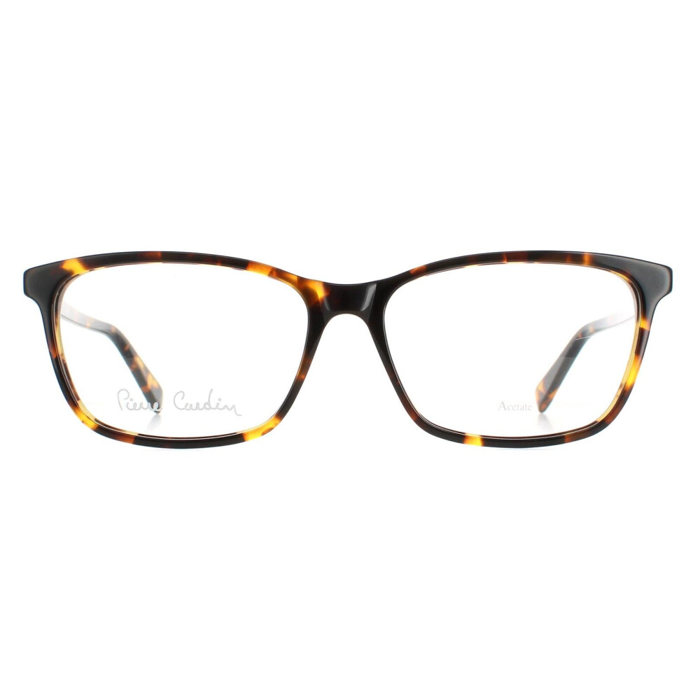 Pierre Cardin Glasses Frames P.c. 8482 086 Dark Havana Women