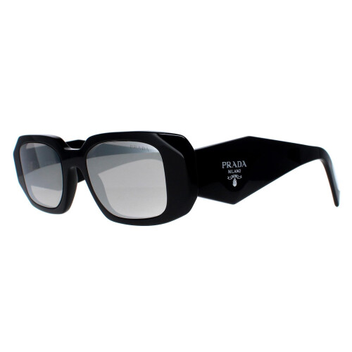 Prada Prada Sunglasses PR17WS 1AB2B0 Black Light Grey Mirror Silver 1