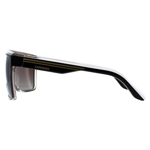 Carrera Carrera Sunglasses 22 2M2/LA Black Gold Brown Polarized 2