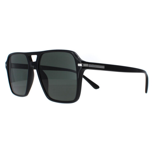 Prada Prada Sunglasses PR20YS 1AB03R Black Green Polarized 1
