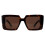 Prada Prada Sunglasses PR23YS 2AU06B Tortoise Dark Brown 1