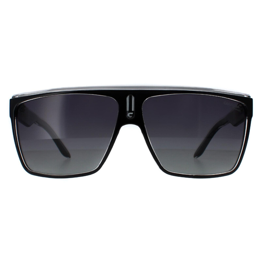 Carrera Sunglasses 22 P56/Wj Black White Grey Gradient Polarized