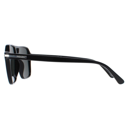 Prada Prada Sunglasses PR20YS 1AB03R Black Green Polarized 2