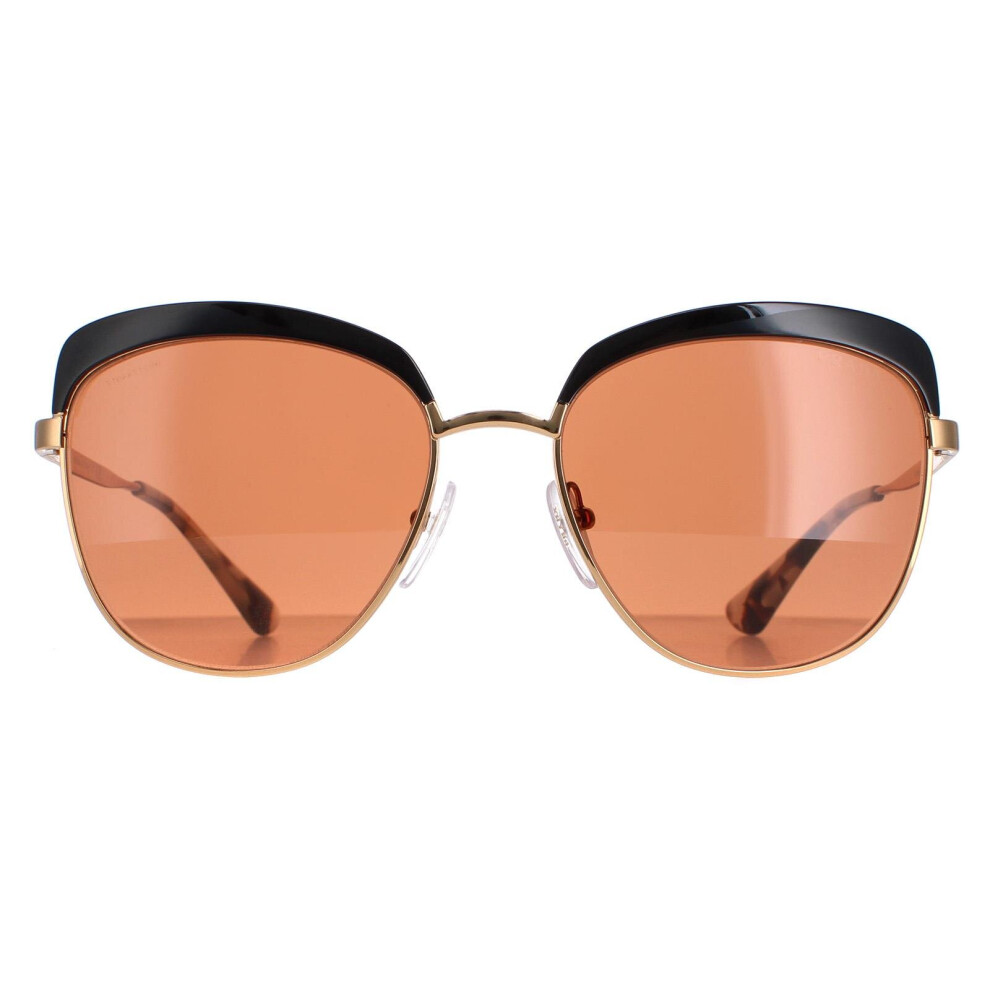 Prada Sunglasses PR51TS LAX6N0 Antique Gold Black  Brown