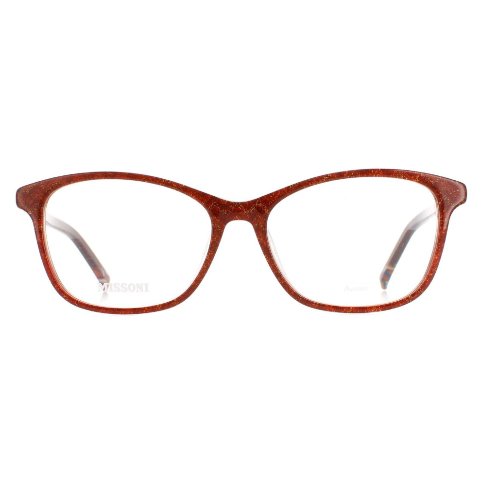 Missoni Burgundy Glasses Frames Mis 0020 Sr8 Patterned Women
