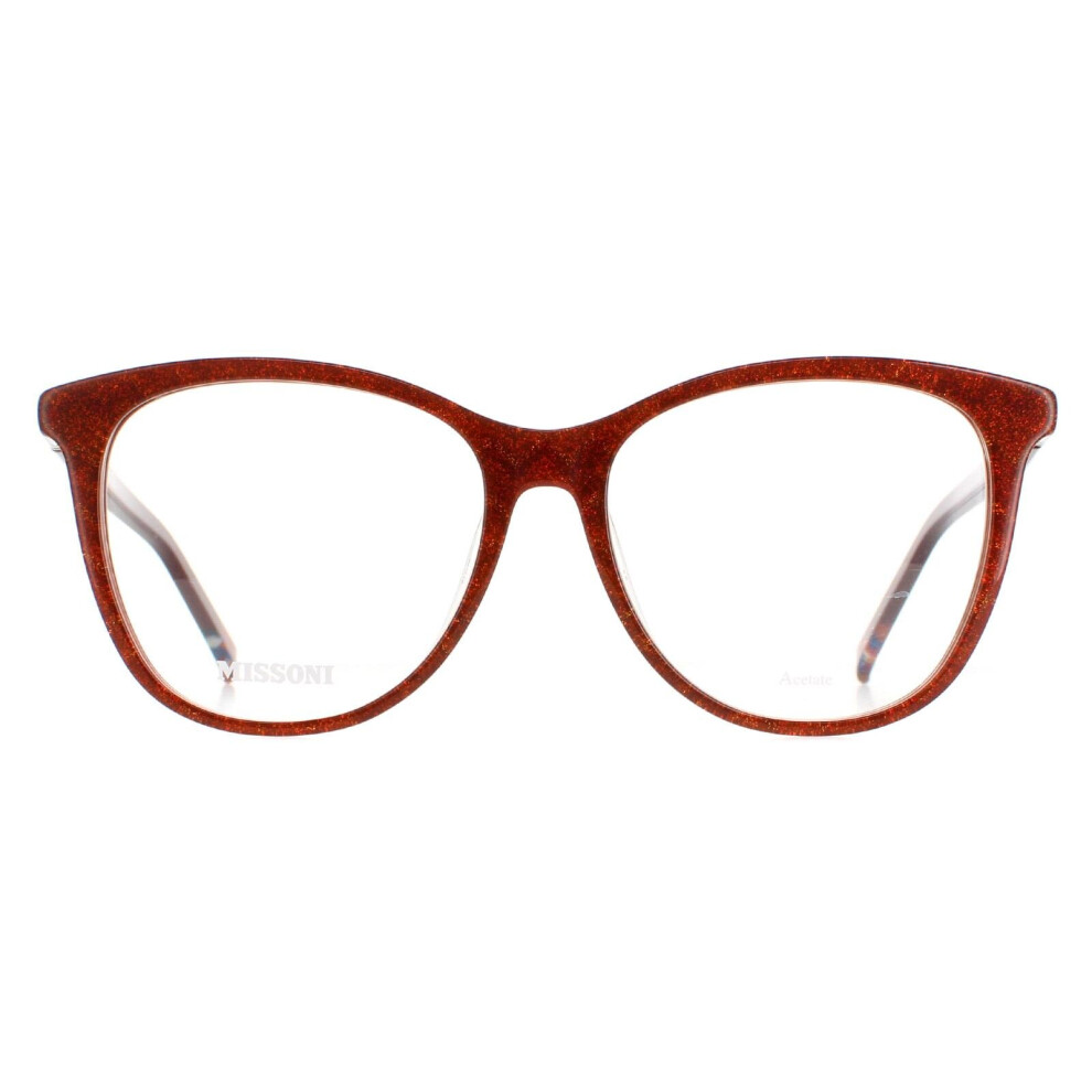 Missoni Burgundy Glasses Frames Mis 0021 Sr8 Patterned Women