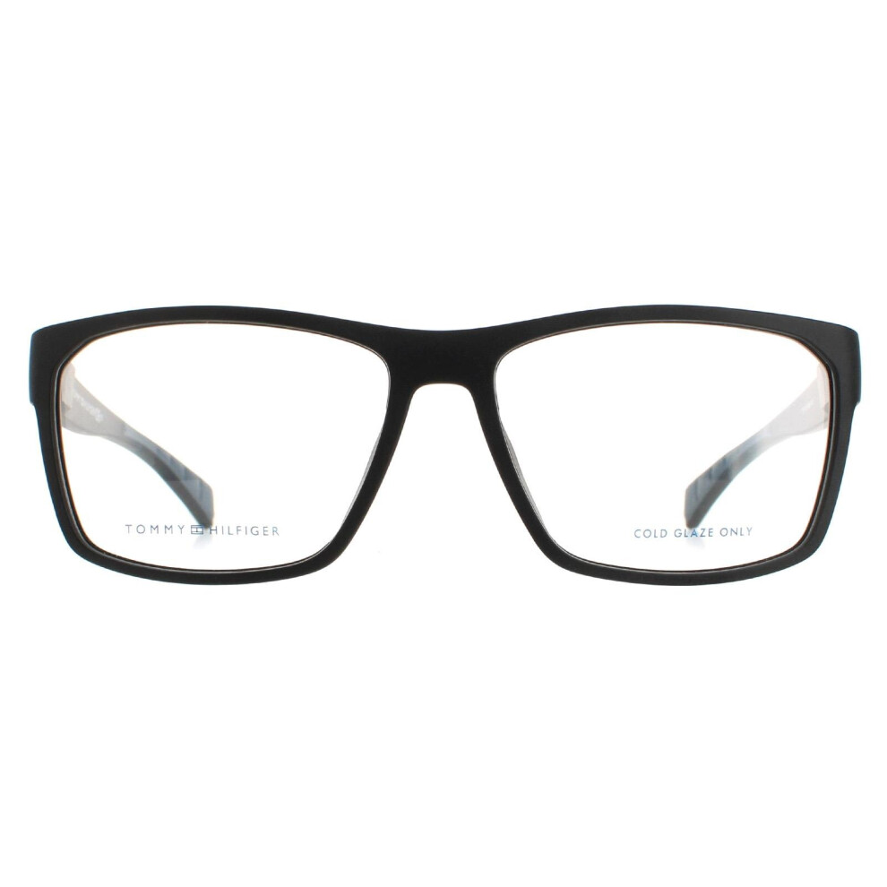 Tommy Hilfiger Glasses Frames TH 1747 O6W Matte Black Grey Men