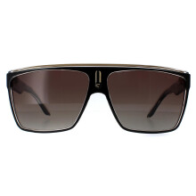 Carrera Sunglasses 22 2M2/LA Black Gold Brown Polarized