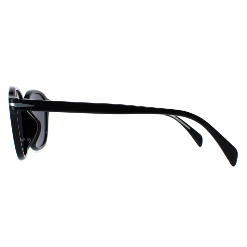 David Beckham Fragrances David Beckham Sunglasses DB1011/F/S 807 M9 Black Grey Polarized 2