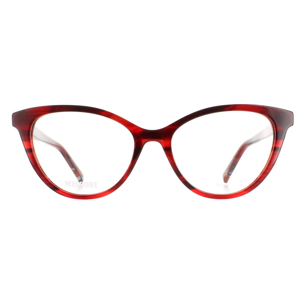 Missoni Burgundy Glasses Frames Mis 0031 K4g Horn Women