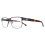 Armani Armani Exchange Glasses Frames AX1019 6001 Matte Brown Men 2